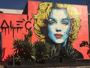 Marilyn Monroe on Melrose | Teamtravelsblog