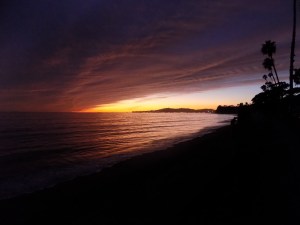 Montecito Sunset | Teamtravelsblog