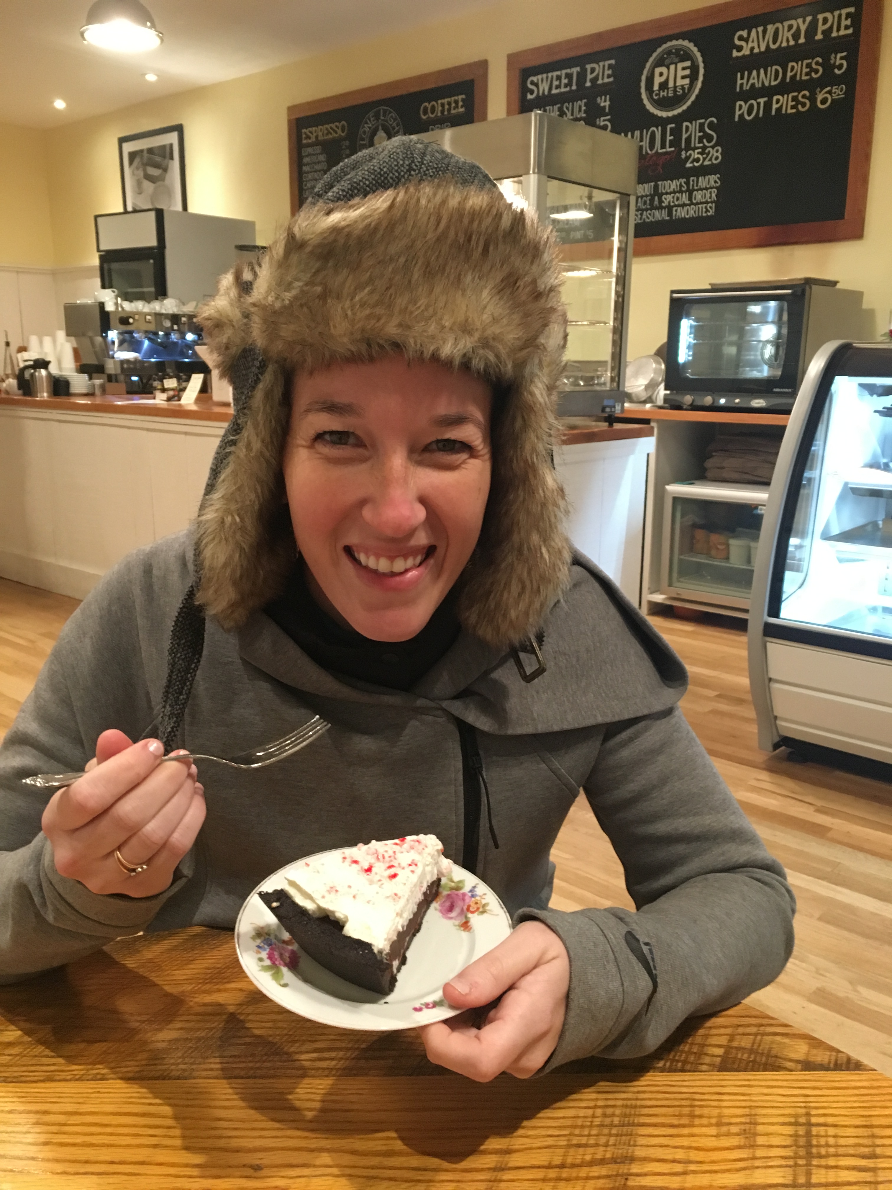 Peppermint Crunch at The Pie Chest | TeamTravelsBlog