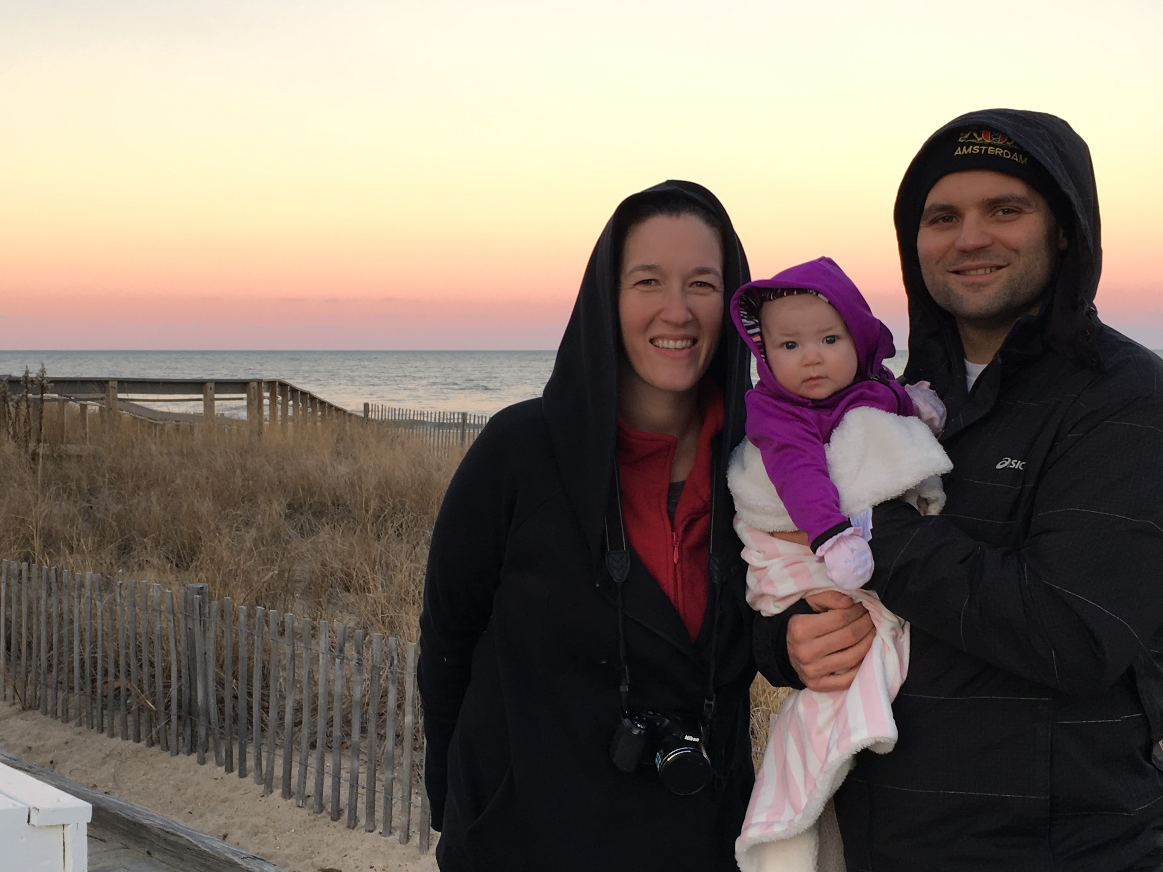 Family Photo at Rehoboth | Teamtravelsbaby