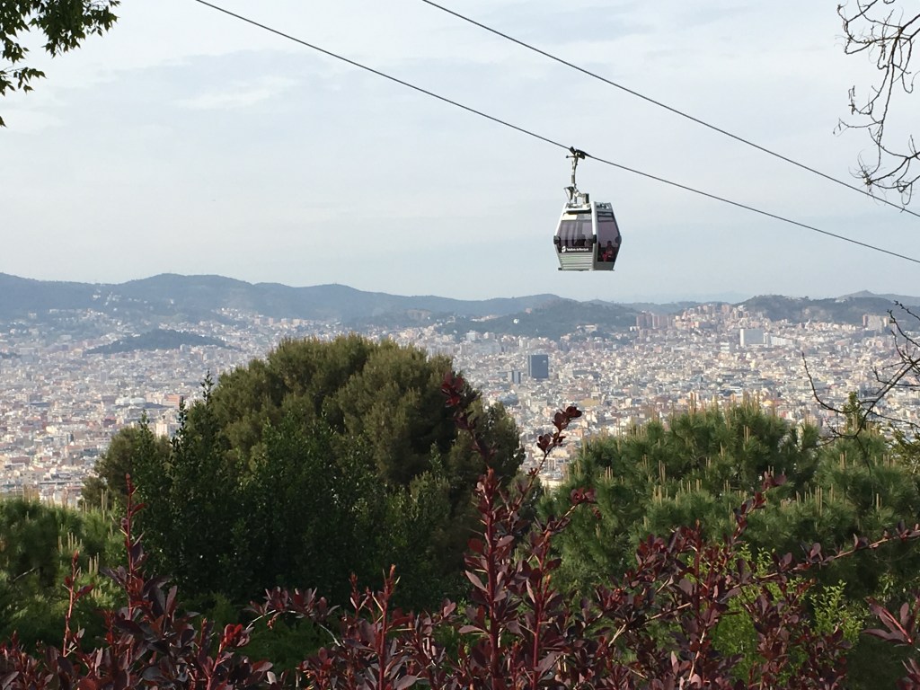 View from the Top of Montjuic | TeamTravelsBaby