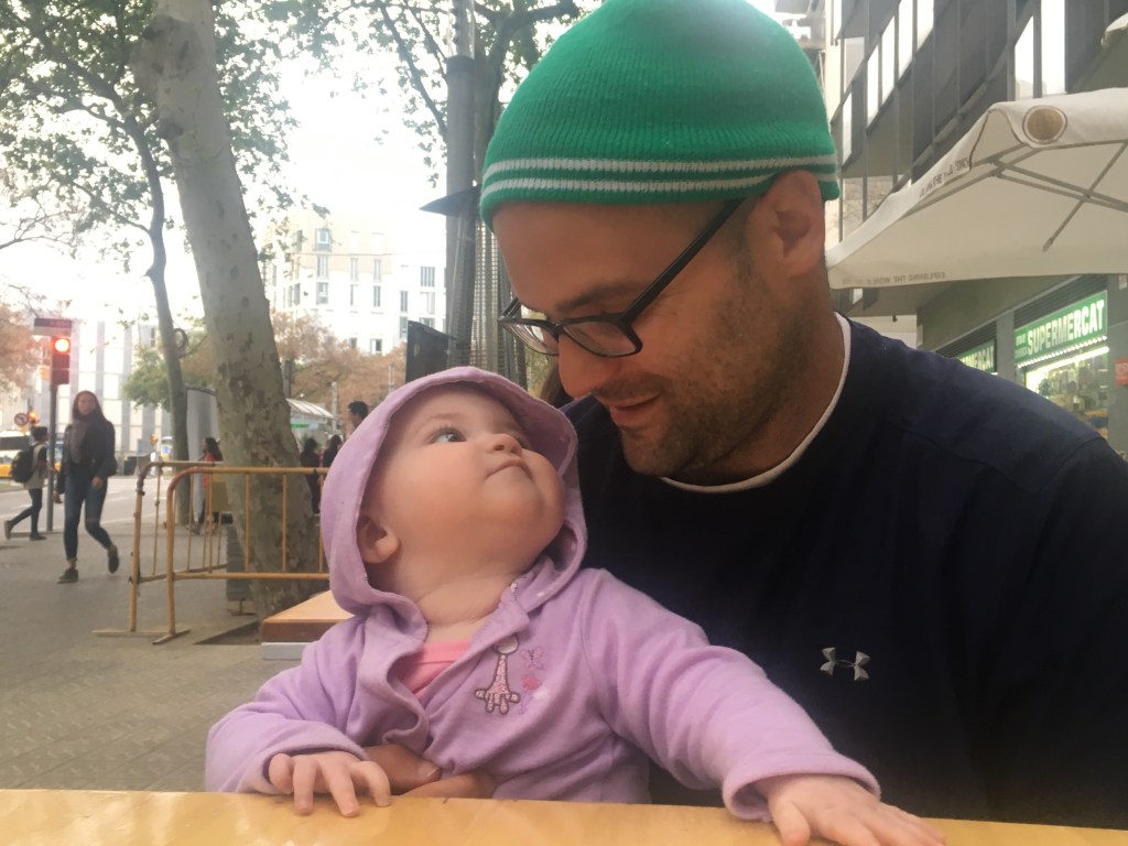 Addy and Daddy | TeamTravelsBaby