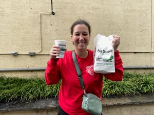 Cafe du Monde in New Orleans; art in Houston; museum in Houston; collectinb beads in Mobile; and Cammie's delicious ice cream in Mobile